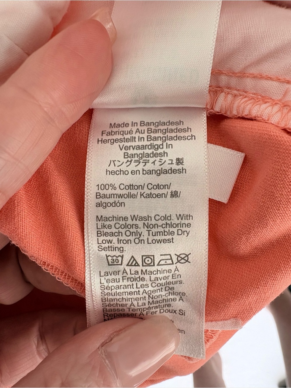 J.Crew Coral Women’s Cotton Shorts - Picture 3 of 3